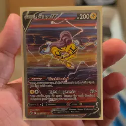 Pokemon Raikou V Ultra Rare Holo GG41 Crown Zenith Galarian Gallery - Image 1