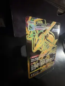 Pokemon TCG Rayquaza VMAX Rapid Strike Holo Ultra Rare TG29/TG30 NM - Image 3