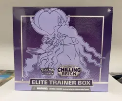 Pokemon Sword & Shield Chilling Reign ETB Shadow Calyrex - Image 1
