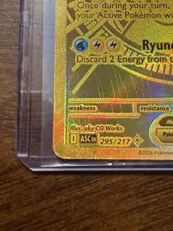 Mega Dragonite ex 295/217 Gold Ascended Heroes 2026 Pokemon - Fresh Pull - M/NM - Image 4