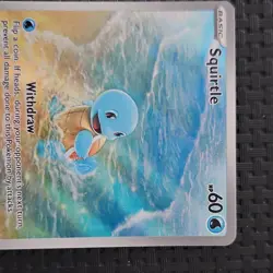 Pokemon Squirtle Illustration Rare Holo 170/165 Scarlet & Violet 151 TCG - Image 5