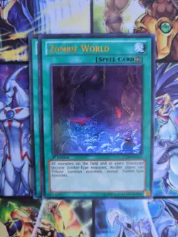 Yu-Gi-Oh x2 Zombie World LCJW - EN213 Ultra Rare 1st Edition NM - Image 1