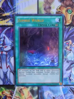 Yu-Gi-Oh x2 Zombie World LCJW - EN213 Ultra Rare 1st Edition NM - Image 2