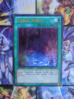 Yu-Gi-Oh x2 Zombie World LCJW - EN213 Ultra Rare 1st Edition NM - Image 4