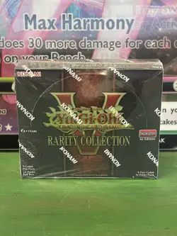 YuGiOh RARITY COLLECTION 5 (V ) Booster Box 24 Packs FACTORY SEALED - Image 1