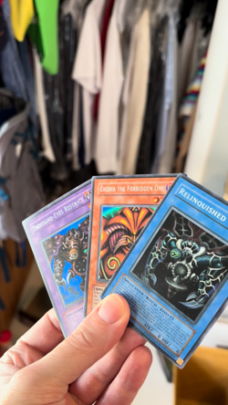 Yu-Gi-Oh MC1 Secret Rare Lot: Exodia, Relinquished, Thousand-Eyes Restrict, More - Image 2