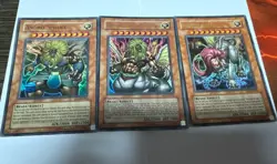 Yugioh The Movie Promo Set Andro Sphinx, Sphinx Teleia, Theinen The Great Sphinx - Image 1