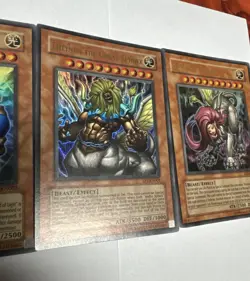 Yugioh The Movie Promo Set Andro Sphinx, Sphinx Teleia, Theinen The Great Sphinx - Image 4