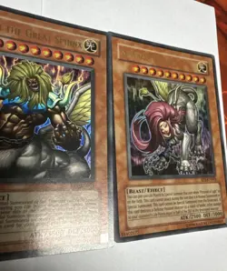 Yugioh The Movie Promo Set Andro Sphinx, Sphinx Teleia, Theinen The Great Sphinx - Image 5