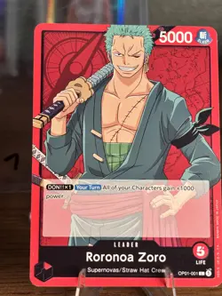Romance Dawn #OP01-001 Roronoa Zoro (001) - Image 1