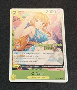 O-Nami OP06-101 Beginners Deck Party - One Piece TCG Promo - Image 2