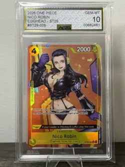 Nico Robin ST29-009 Borderless AGS 10 One Piece Egghead Starter Deck - Image 1