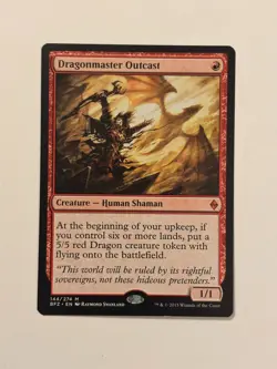 Dragonmaster Outcast Battle for Zendikar Magic the Gathering MTG - Image 1