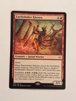 Earthshaker Khenra Hour of Devastation Magic the Gathering MTG - Image 1