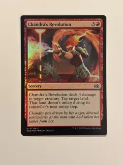 Chandra's Revolution Aether Revolt FOIL Magic the Gathering MTG - Image 1