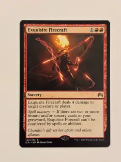 Exquisite Firecraft Magic Origins Magic the Gathering MTG - Image 1