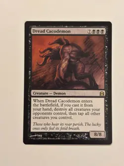 Dread Cacodemon Commander Magic the Gathering MTG - Image 1