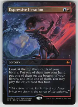 Expressive Iteration (Borderless) Normal M Special Guests 43 NM - Image 1