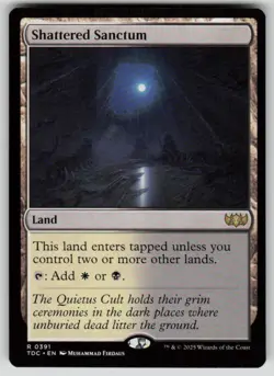 Shattered Sanctum Normal R Commander: Tarkir: Dragonstorm 391 NM - Image 1