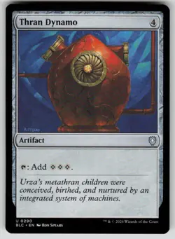Thran Dynamo Uncommon Commander: Bloomburrow 290 MTG Near Mint - Image 1