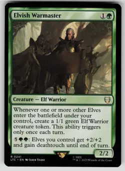Elvish Warmaster Normal R The Lord of the Rings 241 NM - Image 1
