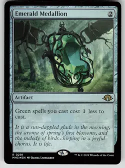Emerald Medallion Foil R Modern Horizons 3 291 NM - Image 1