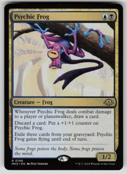 Psychic Frog Normal R Modern Horizons 3 199 NM - Image 1