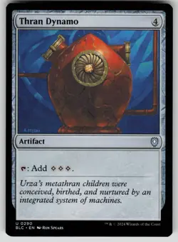 Thran Dynamo Normal U Commander: Bloomburrow 290 NM - Image 1