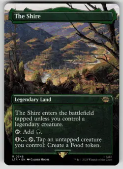 The Shire (Borderless) R The Lord of the Rings 345 NM - Image 1