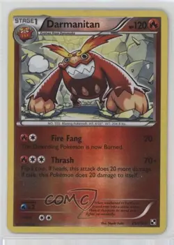 Darmanitan Reverse Foil Pokemon Black & White Base Set #25 - Image 1