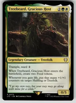 Treebeard, Gracious Host Normal R The Lord of The Rings 73 NM - Image 1