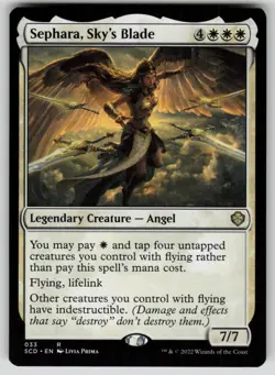 Sephara, Sky's Blade Normal R Starter Commander Decks 33 NM - Image 1