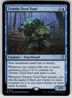 Twenty-Toed Toad Normal R Commander: Bloomburrow 16 NM - Image 1