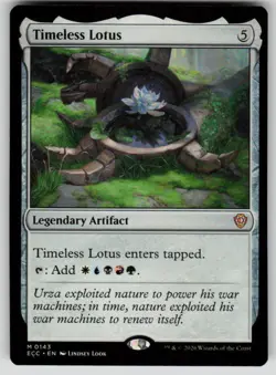 Timeless Lotus Normal M Commander: Lorwyn Eclipsed 143 NM - Image 1