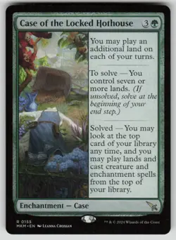 Case of the Locked Hothouse R Murders at Karlov Manor 155 NM - Image 1