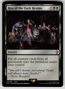 Rise of the Dark Realms M Commander: FINAL FANTASY 283 NM - Image 1