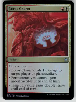 Boros Charm Foil U Foundations 721 NM - Image 1