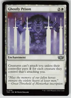 Ghostly Prison Normal U Commander: Tarkir: Dragonstorm 116 NM - Image 1