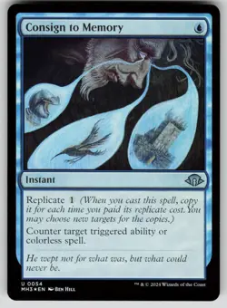 Consign to Memory Foil U Modern Horizons 3 54 NM - Image 1