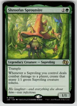 Shroofus Sproutsire (Anime) R Foundations Jumpstart 54 NM - Image 1