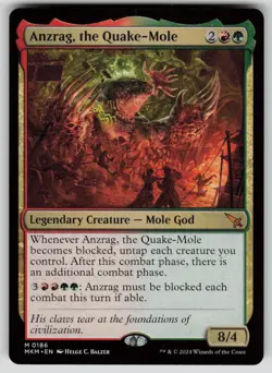 Anzrag, the Quake-Mole Normal M Murders at Karlov Manor 186 NM - Image 1