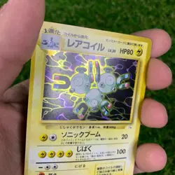 Pokemon Lt. Surge's Magneton No. 082 Gym 2 Heroes Japanese Holo Rare LP - Image 2