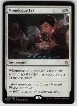 Monologue Tax Normal R The List Reprints 019/081 NM - Image 1