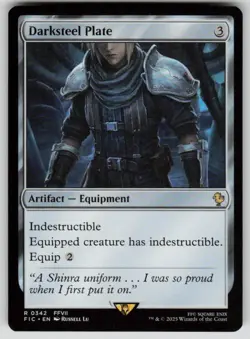 Darksteel Plate R Commander: FINAL FANTASY 342 NM - Image 1