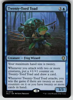 Twenty-Toed Toad Normal R The List Reprints 0016 NM - Image 1