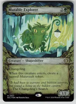 Mutable Explorer (Showcase) Foil R Lorwyn Eclipsed 327 NM - Image 1