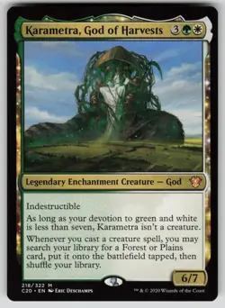 Karametra, God of Harvests Normal M Commander 2020 218 NM - Image 1