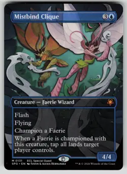 Mistbind Clique (Borderless) Normal M Special Guests 131 NM - Image 1