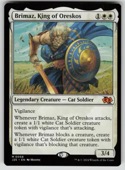 Brimaz, King of Oreskos (Anime) Normal M Foundations Jumpstart 58 NM - Image 1