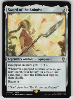 Sword of the Animist Normal R Commander: FINAL FANTASY 362 NM - Image 1